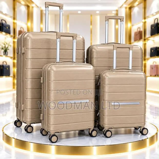 Plastic Unbreakable 4set Luggage, New Size Design