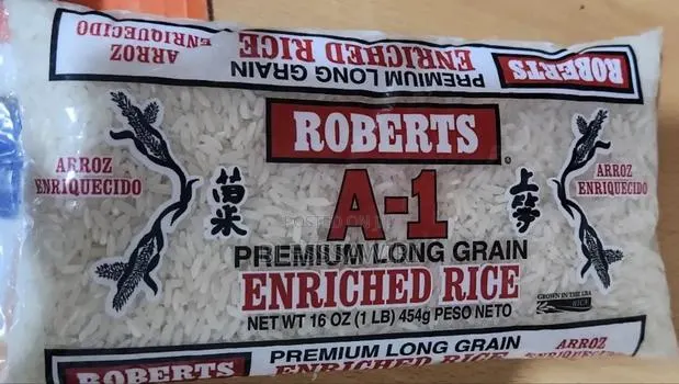 American Robert's Enriched Rice a-1 Premium Long Grain · Photo 1
