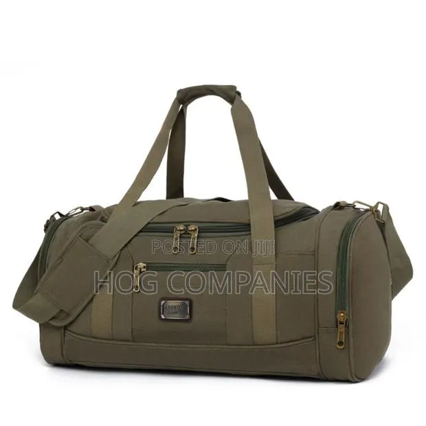 Travel Duffel Canvas Bag in Accra - Fast Delivery in 2 Hours · Photo 1