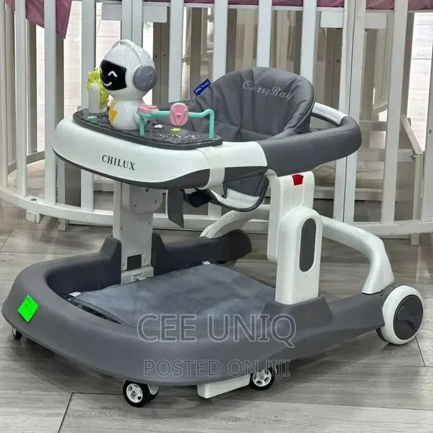 4 in 1 Baby Walker With Push Walker and Feeding Tray · Photo 1