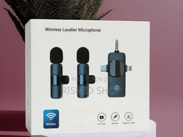 Premium Multi-Device Dual Wireless Microphone Kit · Photo 1