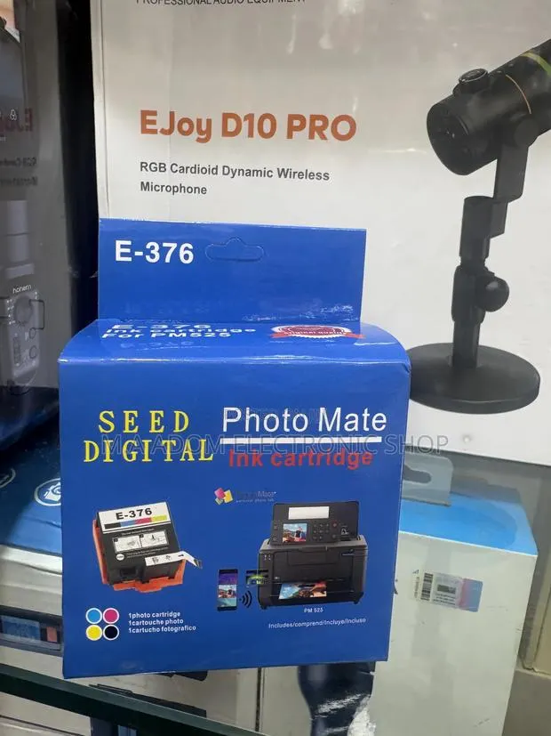 Ink Cartridge Compatible With Picturemate Pm-525 T3760 T376 E376 E · Photo 1