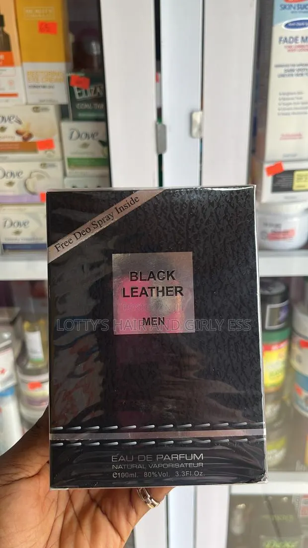 Black Leathet Men Eau De Parfum 100ml -Free Deo Spray Inside · Photo 1