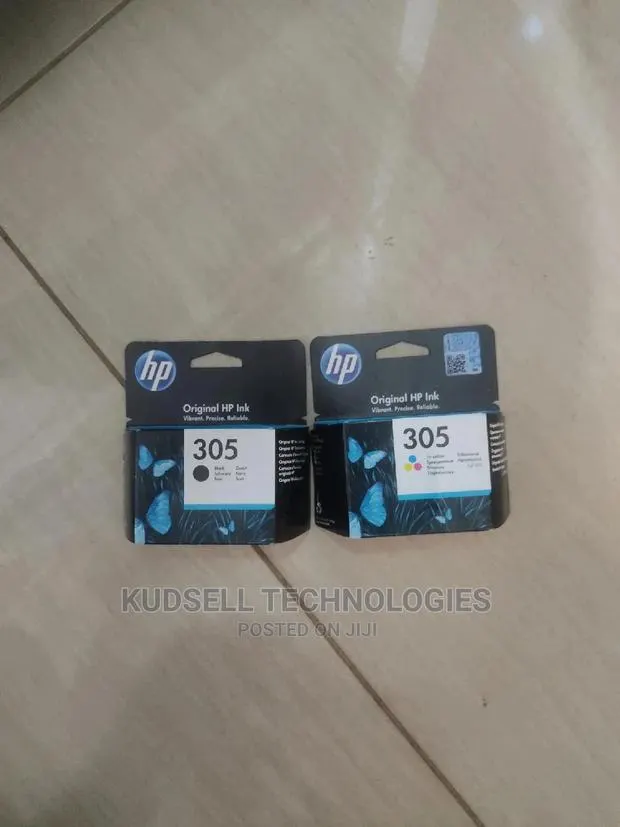 Hp Original Ink Cartridge 305 Black and Color · Photo 1