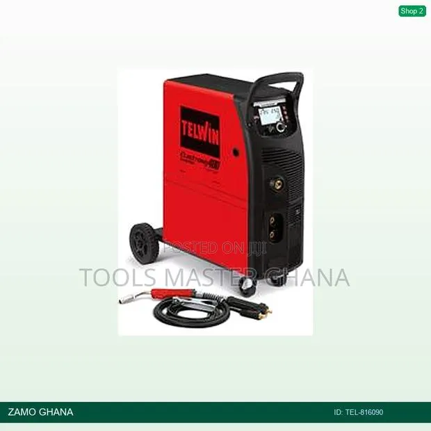 Telwin Electromig 400 Synergic 230v/400v Mig-Mag/Flux/Bra - Tel-816090 · Photo 1