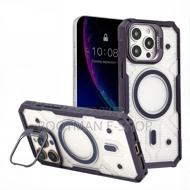 Mag-Safe Case W/ Camera Lens Stand for iPhone 16 Pro Max 15 14 · Photo 1