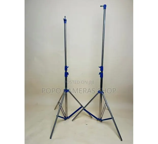 2.8m Beams Ad01 Heavy Duty Silver Light Stand · Photo 1
