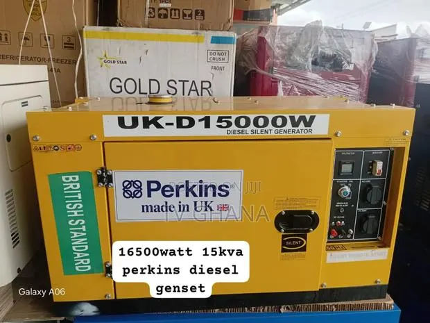 Perkins 15kva Diesel Genset – 16500w Powerhouse, Remote Ready15kva · Photo 1