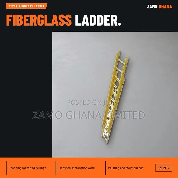 2X12 Fiberglass Ladder - LZF2112 · Photo 1