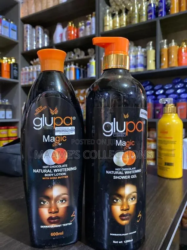 Glupa Magic Glow Natural Whitening Body Lotion and Natural Shower Gel · Photo 1