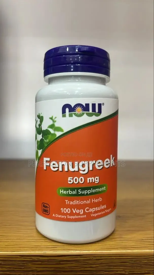 Fenugreek 500 Mg Veg Capsules Herbal Supplement · Photo 1