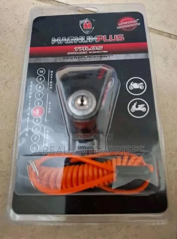 Magnumplus Talos Motorcycle Lock Alarm Disc 5.5mm · Photo 1