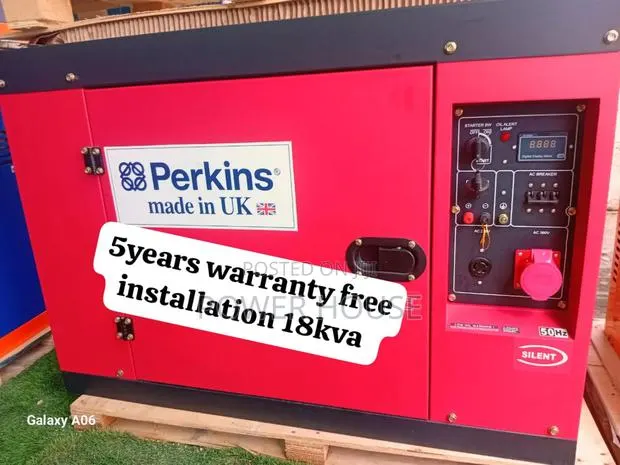 Elegant Elite Solara 18kva Diesel Generator Perkins · Photo 1