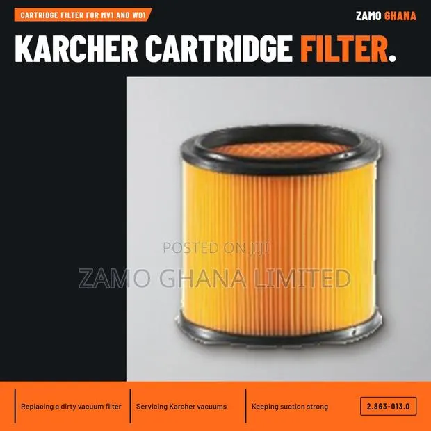 Cartridge Filter for Mv1 and Wd1 - 2.863-013.0 · Photo 1