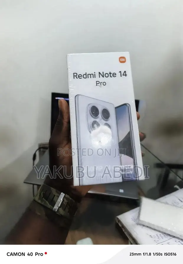 New Xiaomi Redmi Note 14 Pro 256 GB Black · Photo 1