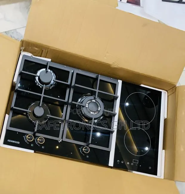 Get Amazing Deal 2 Electric ___ Kenwood 3 Gas Hob (Black) · Photo 1