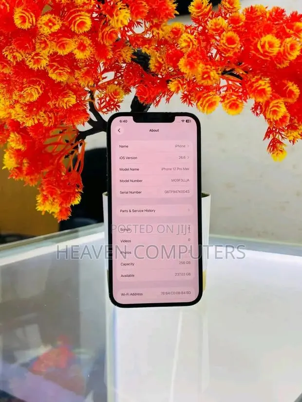 Apple iPhone 12 Pro Max 256 GB Black · Photo 1