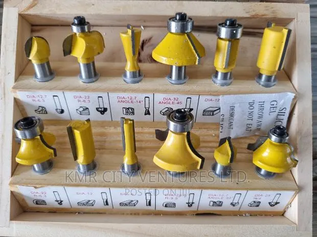 12pcs Router Bit Set · Photo 1