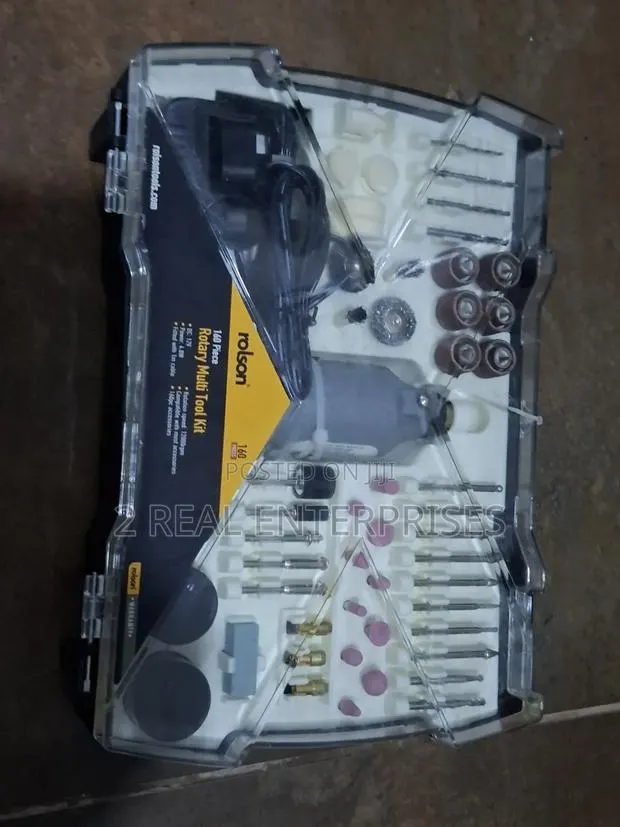 Rolson 160-Piece Rotary Multi Tool Accessory Kit 12V · Photo 1