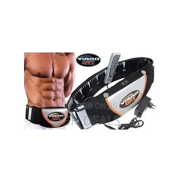 Vibroaction Smart Slimming Massage Belt- White/Black · Photo 1