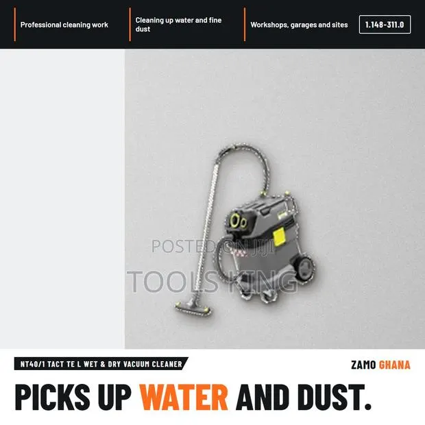Nt40/1 Tact Te L Wet & Dry Vacuum Cleaner - 1.148-311.0 · Photo 1