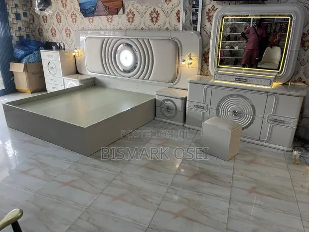 Royal Bed, Comes With Royal Beautiful Dressing Mirror and Side Tables · Photo 1