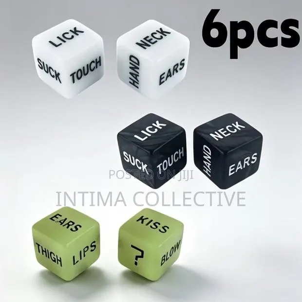 6pcs Couple Fun Dice · Photo 1