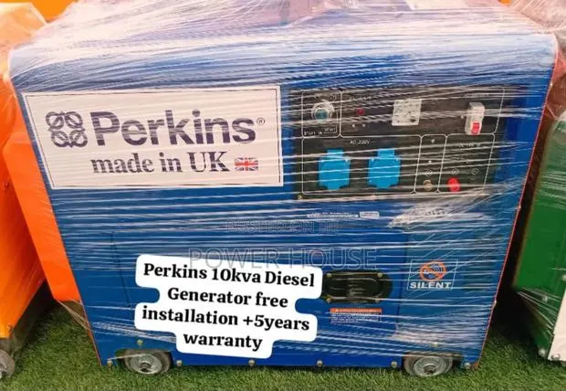 Spark Machine Perkins Diesel Generator 10kva Silent · Photo 1