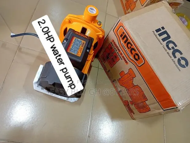 Remarkable 2.0HP Ingco Water Pump 1inch 1500watts · Photo 1