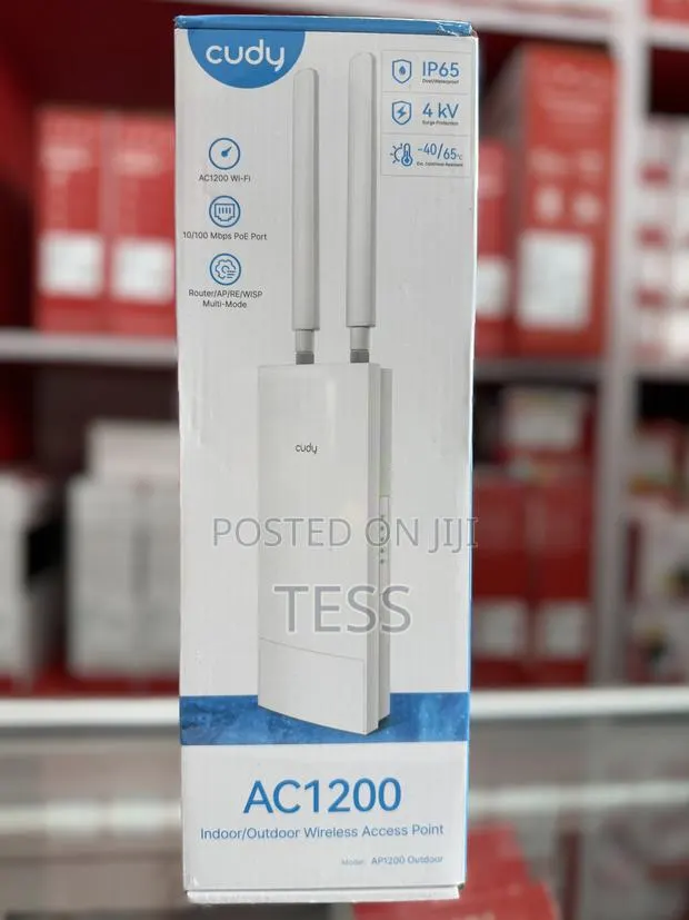 Cudy Wireless Access Point Outdoor Wifi Extender Ap1200 Outdoor Ac1200 · Photo 1
