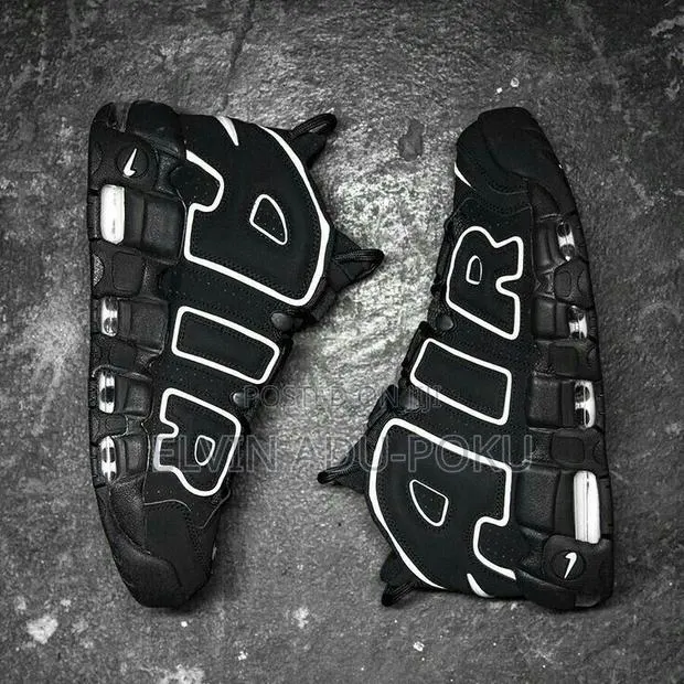 Nike Air More Uptempo "White-black" Sneakers · Photo 1