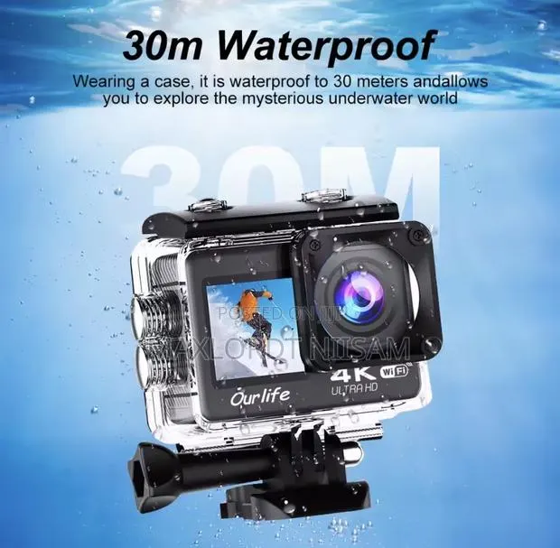 4 K Wifi Action Camera With Free Helmet Mount · Photo 1
