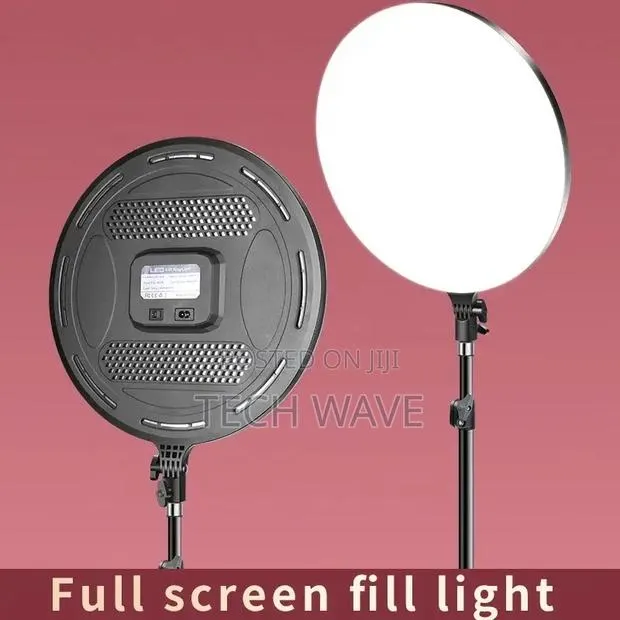 Circular Photographic Light With Tripod Stand · Photo 1