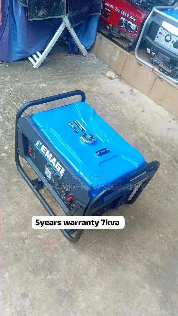 Original Kemage 7kVA Generator – Reliable Power Anytime 7kva · Photo 1