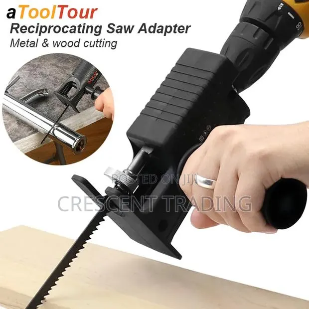 Reciprocating Saw Drill Attachment · Photo 1