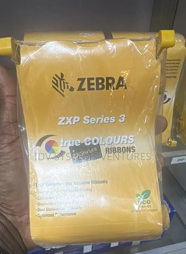 Zebra ZXP 3 Series Color Ribbon 200 Images - New · Photo 1
