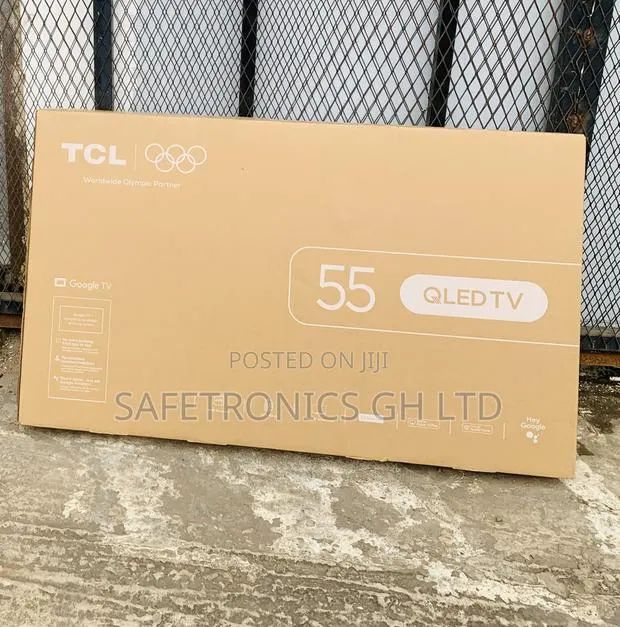 Sealed in Box 65 Inch Qled Smart Uhd TCL Android Frameless TV · Photo 1