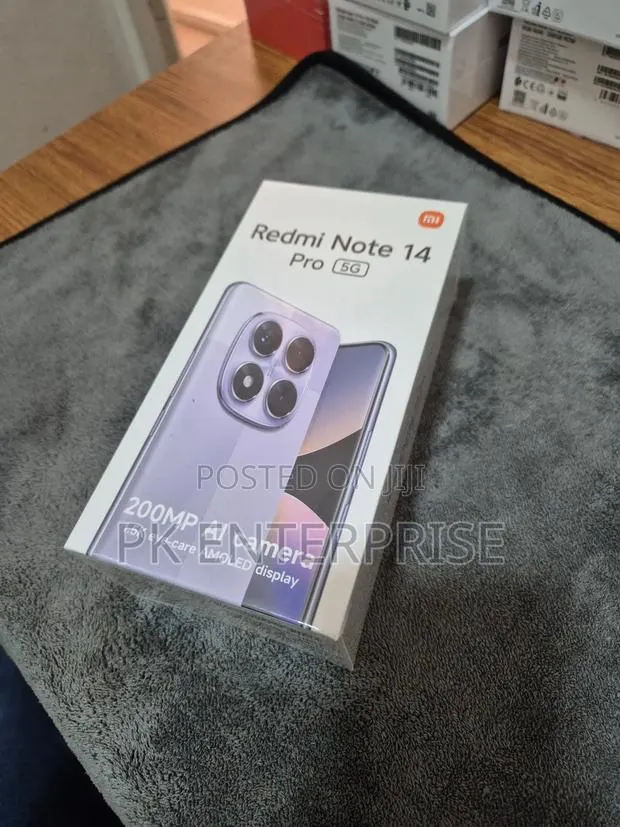 New Xiaomi Redmi Note 14 Pro 5G 512 GB Black · Photo 1
