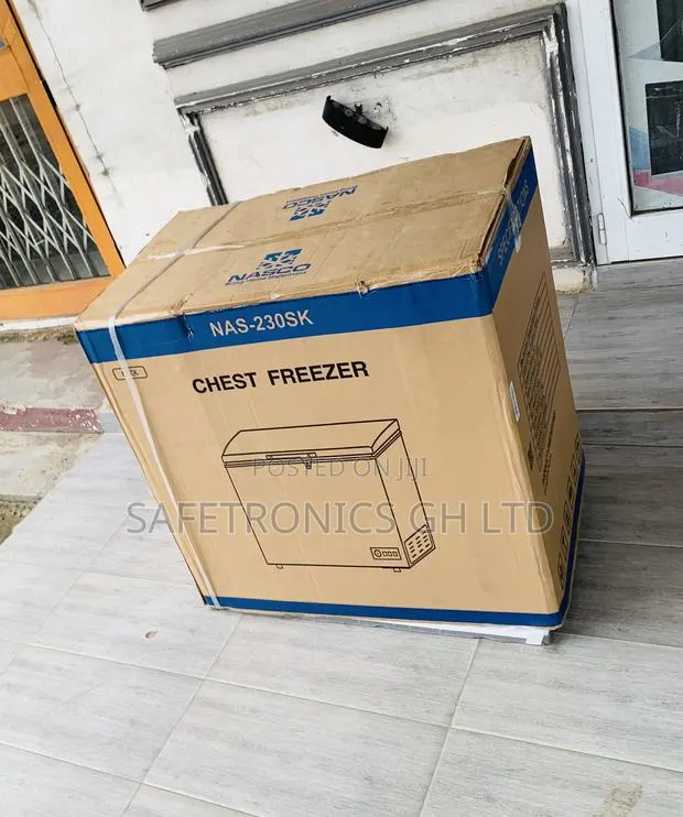 Secure Grey Nasco 197l/198l Chest Freezer (Nas-230sk) · Photo 1