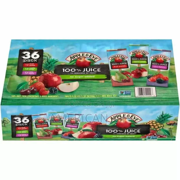 Apple and Eve 100% Juice Variety Pack, 36 Count · Photo 1