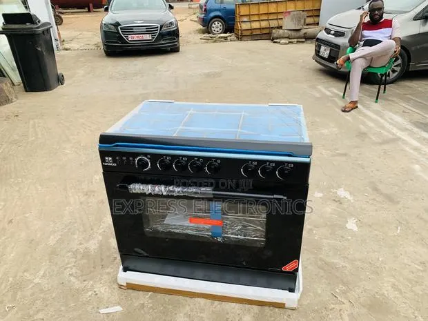 Brand New Oven Rotisserie Grill Nasco NASGC-LME90B Gas Cooker 5 Burner · Photo 1