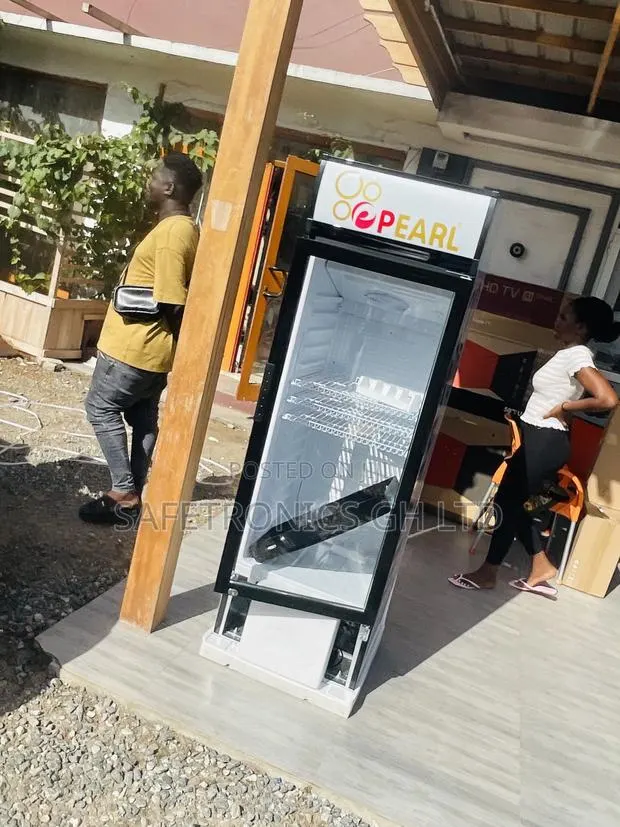 PVC-316 Singledoor Electric Glass Pearl Display Fridge · Photo 1
