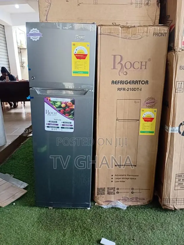 Roch 168l Refrigerator – Strong Cooling, Clean Silver Finish168l · Photo 1