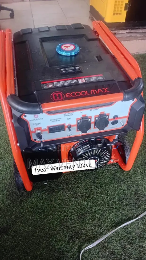 Ecoolmax 10kVA Generator – Strong Engine, Reliable Output 10kva · Photo 1