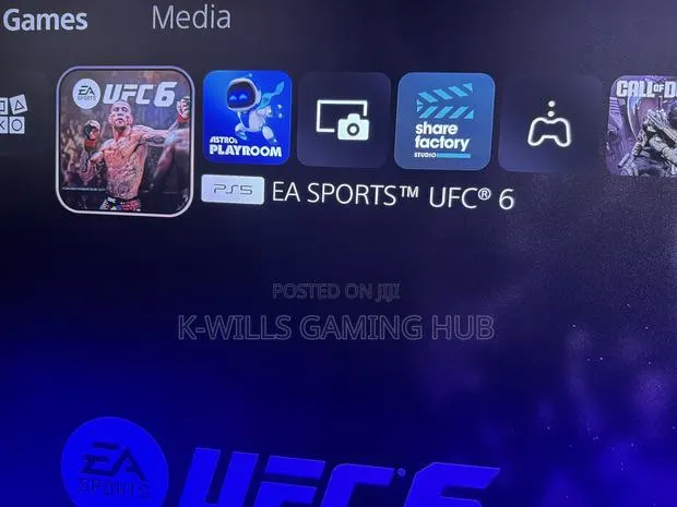 UFC 6 Ps5 Game Installation · Photo 1