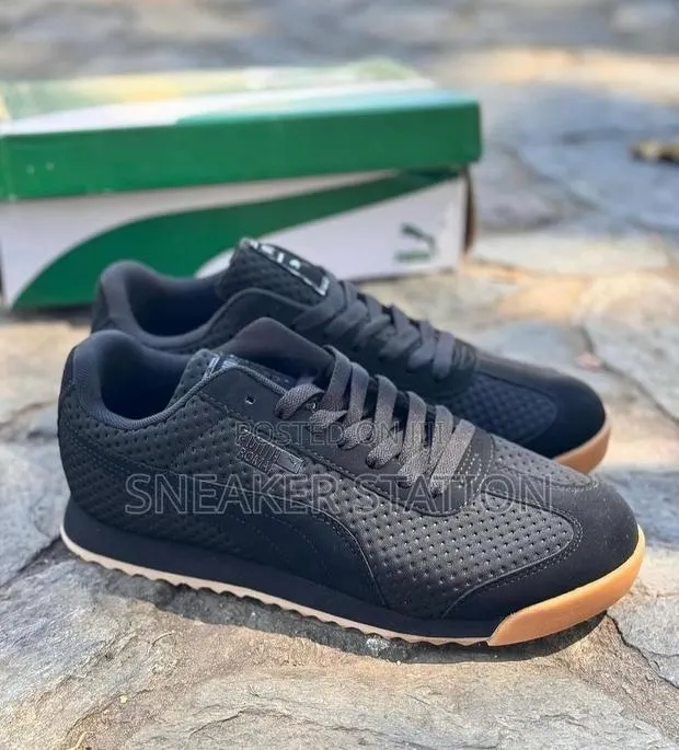 Puma Roma Sneaker Black/Brown · Photo 1