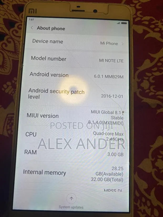 Mi-Tribe A500 32 GB White · Photo 1