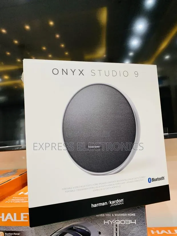 Available Now at Store Onyx Studio 9 Black Bluetooth Speaker · Photo 1