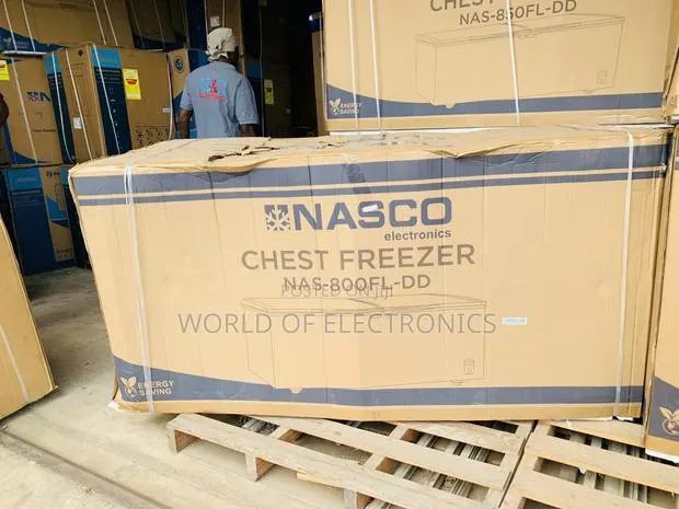 Text Us for Nasco 545 LTRS Double Door Chest Freezer – Gold (NAS-800FL · Photo 1
