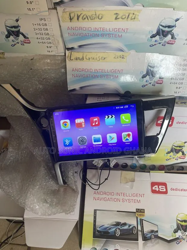 Toyota Corolla 2017 Android Infotainment Upgrade Screen 10” · Photo 1